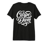 Carpe Diem Sieze el día Frase Latina Camiseta Premium