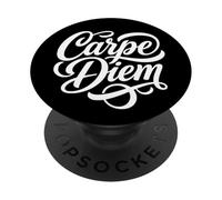 Carpe Diem Sieze el día Frase Latina PopSockets PopGrip Adhesivo
