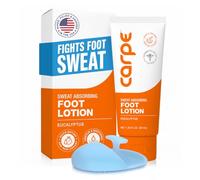 Carpe Loción Para Pies Absorbente De Sudor Con Aplicador. Una Solución Recomendada Por Dermatólogos Para Combatir El Sudor Y El Mal Olor En Los Pies. Ayuda A Prevenir Las Ampollas Y Es Ideal Para La H