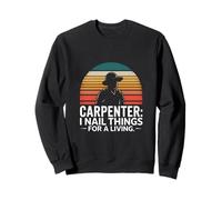 Carpenter, Clavo Cosas para Vivir. Humor Sudadera
