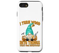 Carpenter GNOME with Woodworking Tools Funny Dad Saying Carcasa para iPhone SE (2020) / 7/8