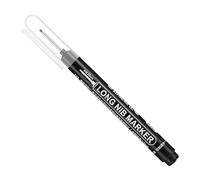 Carpenter Pen - Tinta De Secado Rápido, Pluma De Pluma Profunda Larga | Señal Permanente Para Perforación, Herramienta De Construcción De Cabeza Extendida, Ayudas De Escritura De Precisión