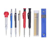 Carpenter Scriber Marking Set, Mechanical Carpenter Pencil Kit Carpintería Marking Scribe Tools para la Construcción de Edificios