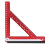Carpenter Square, Aluminum Alloy 90 Degree Rafter Measuring Layout Tool, T Multi Purpose Tools for Woodworking Projects Construction