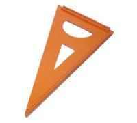 Carpenter Square Ruler 50x30cm | Double Sided Engraving for Accurate Woodworking & DIY Projects | Engineering Plastic Right Angle Triangular Tool for Marking/Measuring/Layout