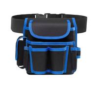 Carpenter Tool Belt - Leather Tool Belt | Waist Storage Work Pouch | Adjustable Oxford Construction Waist Pouch For Work Garden Carpentry Roofing Electrician Plumbing Framing Acccessory