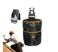 Carpenter Waist Pockets - Tool Waist Bag, Woodworking Pouch | Quick Release Portable For Electrician Gear Organizer Waterproof Small Toolset Belt Construction Technician Maintenance Plumber Canvas.