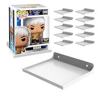 Carpenter Woods 10-Pack Funko Pop Shelves Wall Display Shelf for Collectibles, Funko Pop Display Stand Holder, Vinyl Toys Action Figure Display Case Funko Pop Stand Wall Mount Storage Organizer BLACK