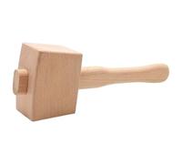 Carpentry Mallet - de madera maciza, herramienta de Carver manual | Mango cómodo para instalar piezas de madera, herramienta de impacto para proyectos de construcción de bricolaje -do-te