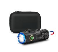 CARPESUN Linterna LED Pequeña Potente, 6 Modos Linternas LED Alta Potencia Recargable, Linterna Super Potente Para Camping, Senderismo, Outdoor, Emergencias