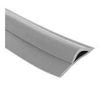 Carpet & Flooring Transitions Edging Trim Strip,PVC Transition Strip Self Adhesive, Carpet to Wood Floor/Tile, Multiple Colors Optional(Gray)