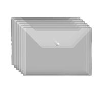 Carpeta 20/40 piezas, carpetas de plástico, encuadernación económica(White,20 pcs)