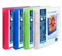 Carpeta 4 anillas 30 mm polipropileno Chromaline 10/10º krea cover - A4 maxi