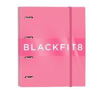 Carpeta Equipada BLACKFIT8 Glow Up, Din-A4 4 Anillas 30 mm.