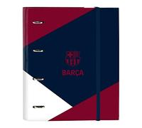 Carpeta 4 Anillas de 35 mm de F.C. Barcelona Corporativa con 100 Hojas A4, 270x35x320 mm
