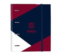 Carpeta 4 Anillas de 35 mm de F.C. Barcelona Corporativa con 100 Hojas A4, 270x35x320 mm