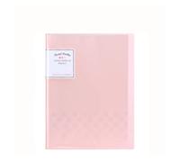 Carpeta 4 unidades, carpetas de plástico, encuadernación económica.(Pink)