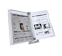 carpeta, 5 paneles, capacidad for 10 hojas de papel A4, guía uso for colgar en la pared talleres y fábricas(White)