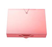 Carpeta A3 con 60 bolsillos transparentes - Carpeta de presentación resistente | Portable Art Portfoy Organizer for Artwork Certificates School Office Document StorageCase