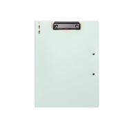 Carpeta A4 multicolor, almohadilla de escritura multifuncional doble Clip, contratos datos, archivos, acabado, suministros oficina, expansión(Green)