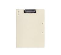 Carpeta A4 multicolor, almohadilla de escritura multifuncional doble Clip, contratos datos, archivos, acabado, suministros oficina, expansión(Yellow)