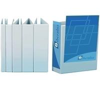 Carpeta anillas canguro Iberplas PVC A3 4 anillas mixtas 40mm color blanco