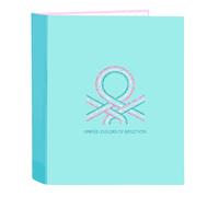 Carpeta Archivador BENETTON Dolce, Folio 4 Anillas 40 mm.