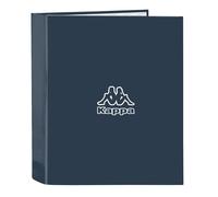 Carpeta Archivador KAPPA Dark Navy, Folio 4 Anillas 40 mm.