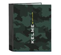 Carpeta Archivador KELME Camo, Folio 4 Anillas 40 mm.