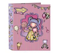 Carpeta Archivador SANTORO GORJUSS First Prize, Folio 4 Anillas 40 mm.