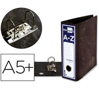 Carpeta Archivadora Clásica Azul Cartón Forrado Dormitorio Gaspeada Negro