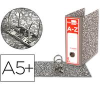 Carpeta Archivadora Clásica Roja Dormitorio Forrada Cartón Natural Gaspeada Gris