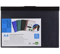Carpeta liderpapel dossier pinza lateral 35365 polipropileno din a4 negra 30 hojas pinza deslizante - DP04