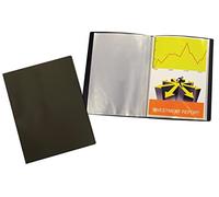 Carpeta liderpapel escaparate 37905 10 fundas polipropileno din a4 negro opaco - CJ04
