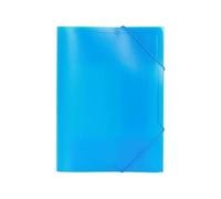 Carpeta liderpapel gomas solapas 34972 polipropileno din a5 azul - SS02