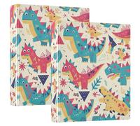 Carpeta clásico de tres anillos con portapapeles de 1 y 1/2 pulgadas, paquete de 1/2 suministros de oficina, 200 hojas