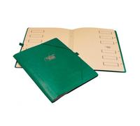 Carpeta clasificador carton compacto saro folio verde -12 departamentos