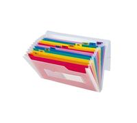 Carpeta Clasificadora Liderpapel Spectrafile Fuelle Polipropileno DIN A5 Transparente