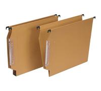 Carpeta Colgante Grafoplas Visor Transparente Marrón Din A4