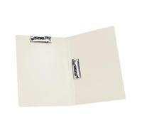 Carpeta con abrazadera sin perforaciones, 21,6 x 28 cm, doble clip de metal