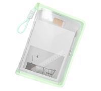 Carpeta con Cremallera Bolsa de documentos A4 transparente y portátil