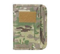 Carpeta con cremallera, bolsillo para cuaderno, carpeta de conferencias, organizador de cartera y funda táctica para carpetas A6