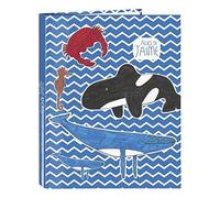 Carpeta Archivador ALGO DE JAIME Ocean, Folio 4 Anillas 25 mm.