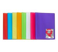 Carpeta Con Fundas Poliplás PP Translúcido Semirígido Folio 40 Fundas Amarillo Poliplas Traslúcido Grafoplás