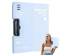 Carpeta con portapapeles horizontales, portapapeles de almacenamiento para restaurantes, carpeta para bloc de notas legal, tamaño carta A4