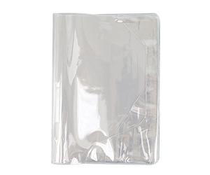 Carpeta/Cubierta para álbum de recortes Funda transparente para libro de PVC grueso Suministros de oficina reutilizables y duraderos para niños Estuche para cuaderno de hojas de