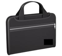 Carpeta de acordeón, organizador de archivos de acordeón, impermeable, ignífugo, organizador de archivos de 14, 6 x 10, 2 pulgadas con 12 carpetas y múltiples bolsillos