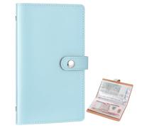 Carpeta de ahorro de dinero con 100 sobres, libro de desafíos de ahorro con sobre, carpetas de presupuesto, sobres, suministros de vuelta a la escuela, carpeta de ahorro de desafíos, alcanza con éxito