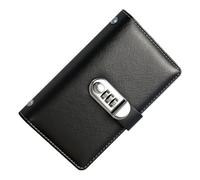 Carpeta de ahorro de dinero - Libro de ahorro de sobre, carpeta de desafíos de ahorro de dinero, herramienta portátil de planificación de presupuesto con cerradura, carpeta de ahorros para familiares