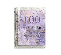 Carpeta de ahorro de dinero, sobre de carpeta de ahorro, carpeta de desafío de 100 sobres que motiva tu ahorro de dinero para el viaje